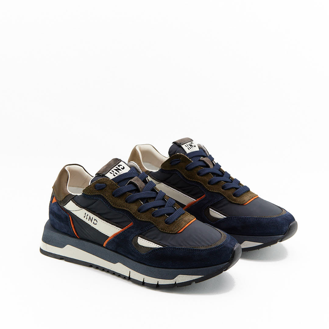 HND24 - Leather Sneaker Uomo - HUNDRED100® - HUNDRED100