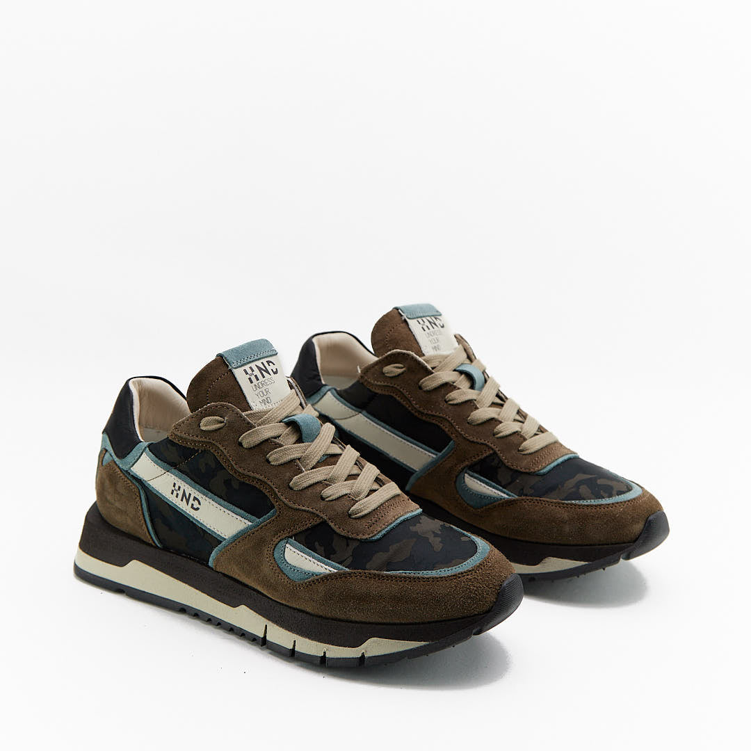 HND25 - Leather Sneaker Uomo - HUNDRED100® - HUNDRED100