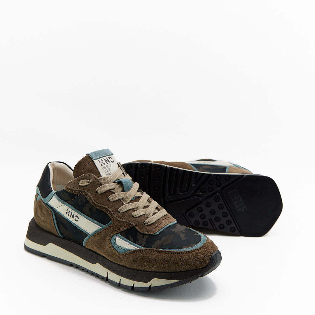 HND25 - Leather Sneaker Uomo - HUNDRED100® - HUNDRED100