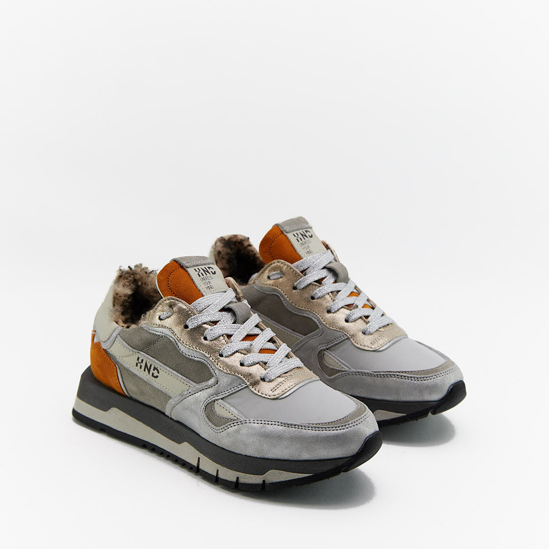 HND32 - Leather Sneaker Donna - HUNDRED100® - HUNDRED100