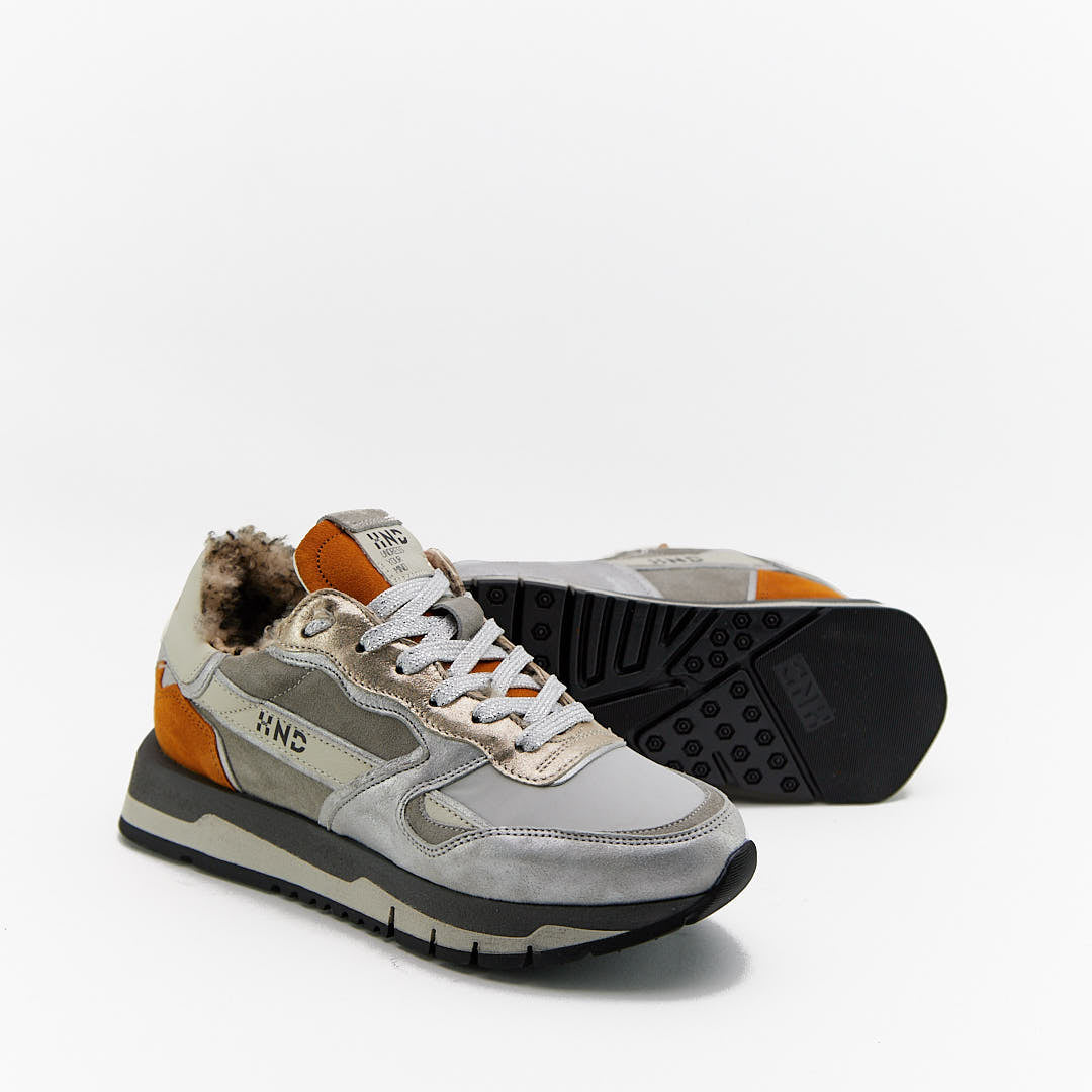 HND32 - Leather Sneaker Donna - HUNDRED100® - HUNDRED100