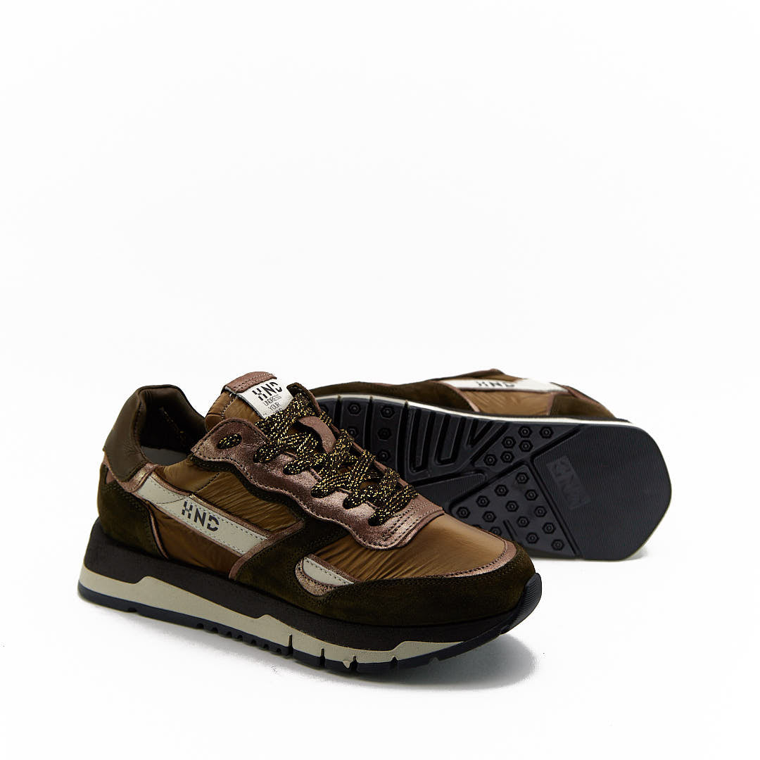 HND34 - Leather Sneaker Donna - HUNDRED100® - HUNDRED100