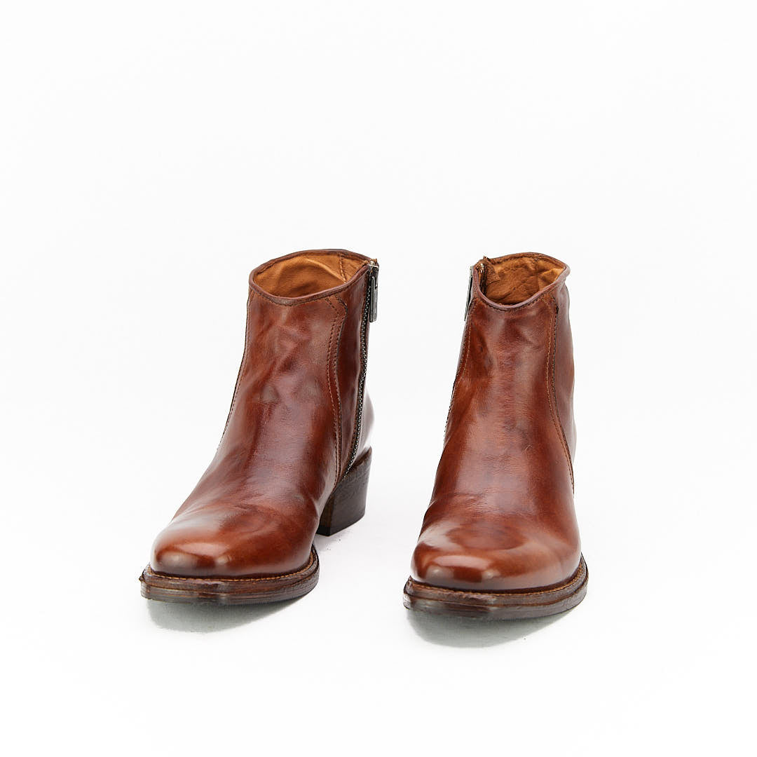 INDAM CUOIO - Stivaletto con Zip Donna in Vitello Vegetale - HUNDRED100® - HUNDRED100