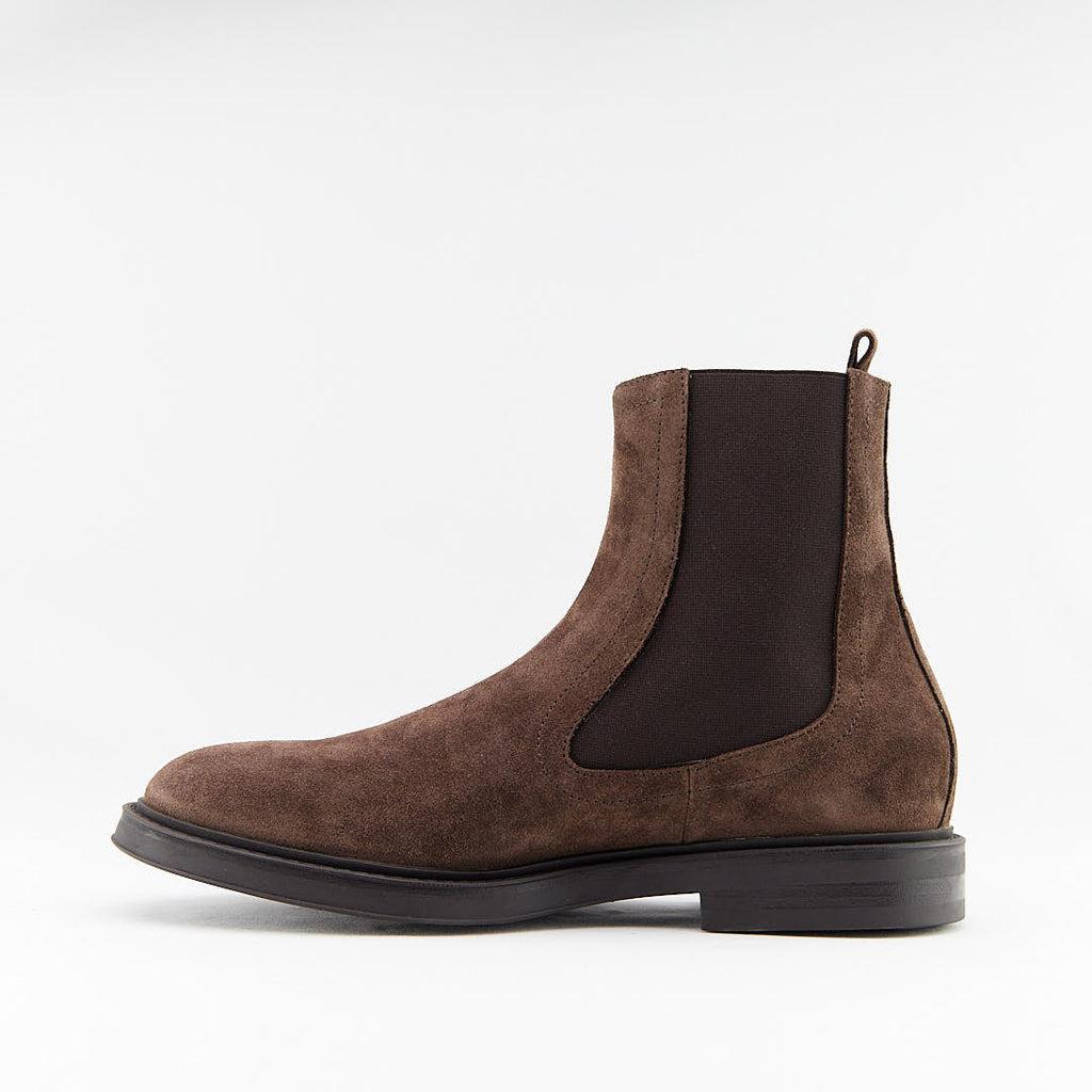 KAFESAT EBANO - Stivaletto Chelsea Uomo in Camoscio - HUNDRED100® - HUNDRED100