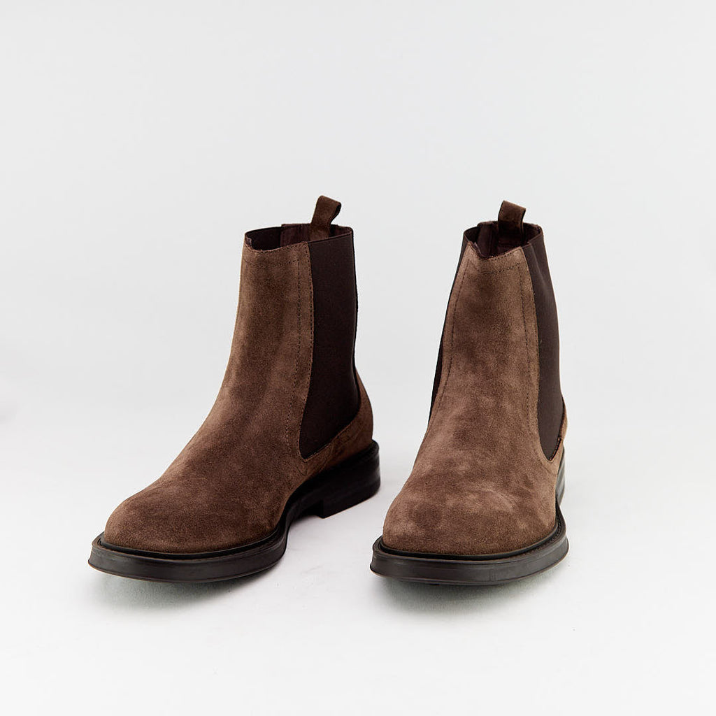 KAFESAT EBANO - Stivaletto Chelsea Uomo in Camoscio - HUNDRED100® - HUNDRED100