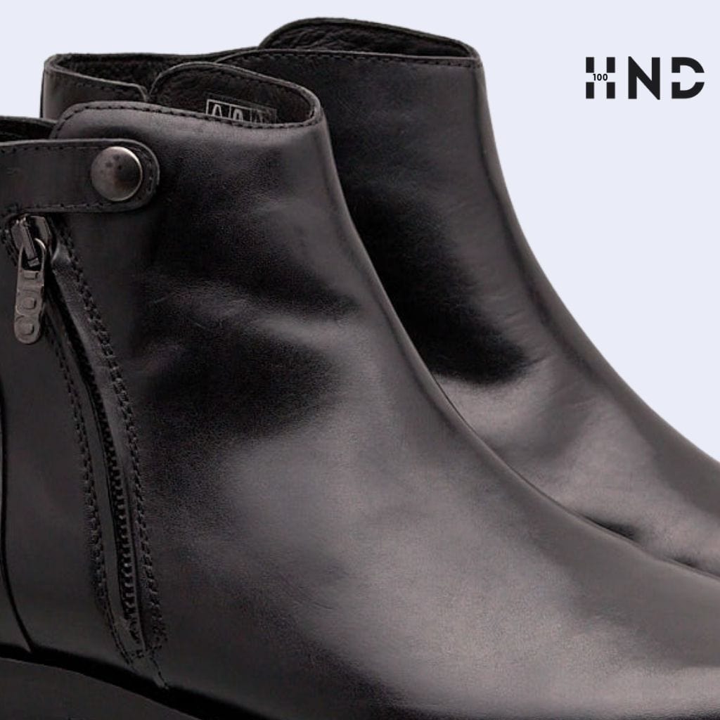 LAURENT - Stivaletto con Zip Uomo - HUNDRED100® - HUNDRED100