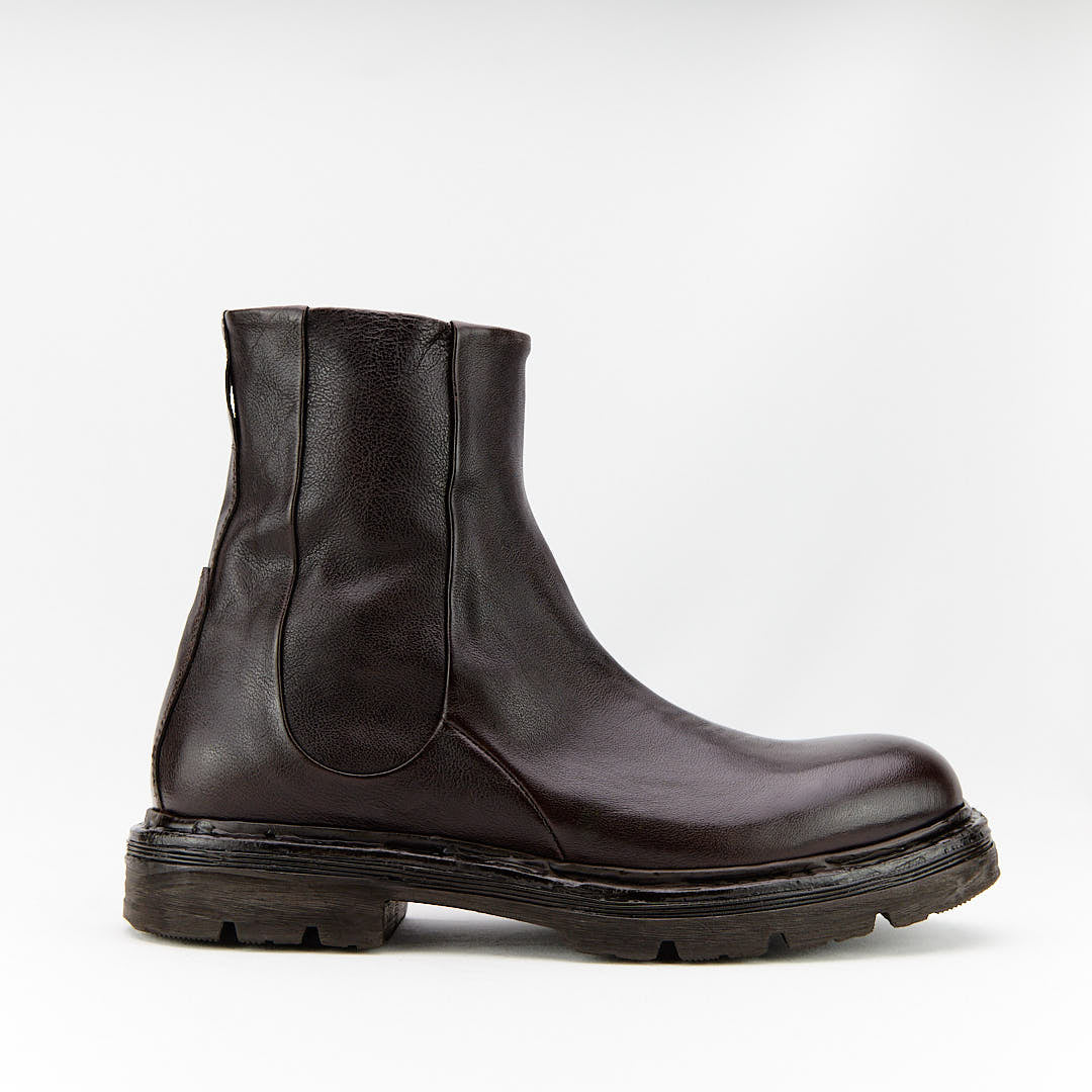 ZAWI TESTA DI MORO - Stivaletto Chelsea Uomo in Pelle di Bufalo - HUNDRED100® - HUNDRED100