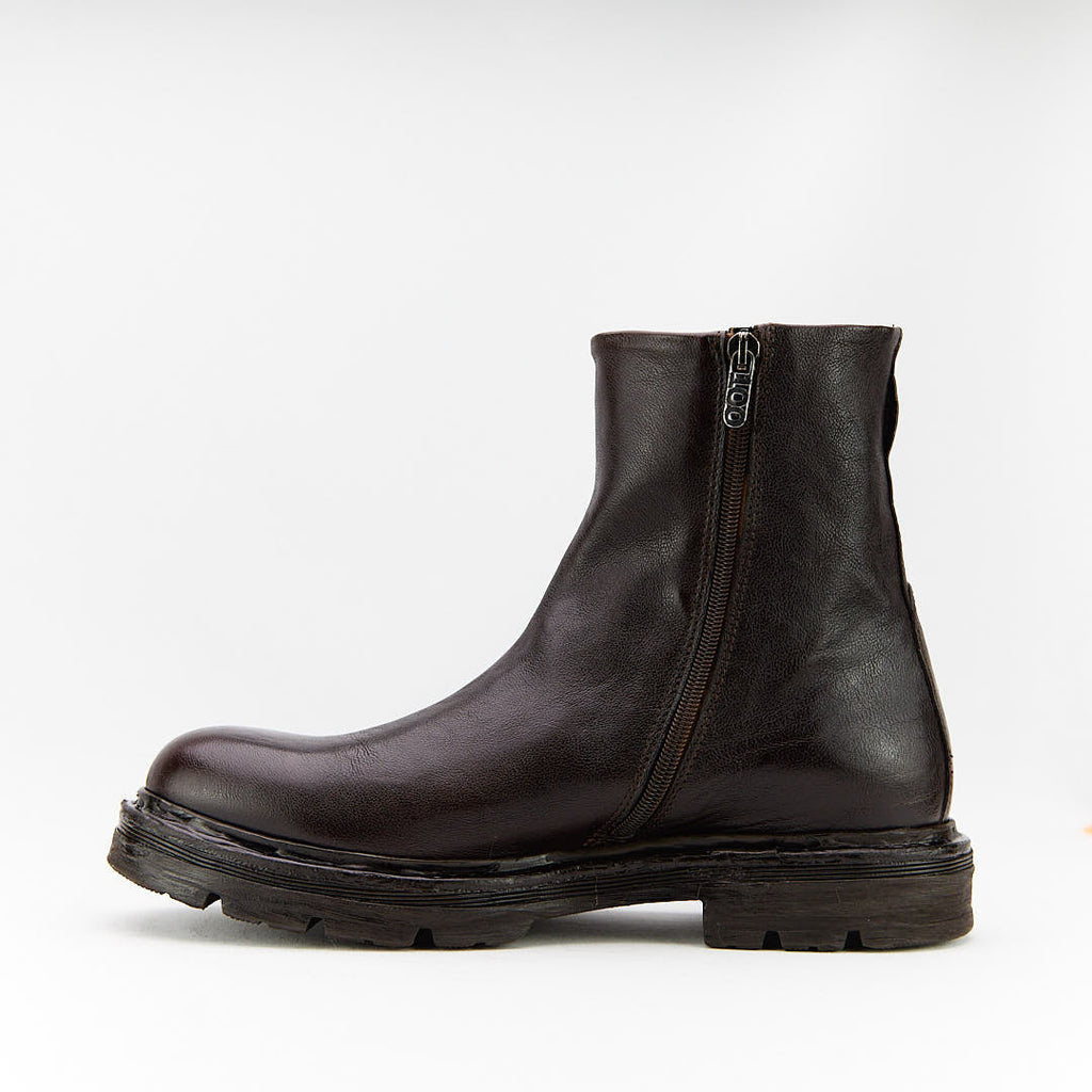 ZAWI TESTA DI MORO - Stivaletto Chelsea Uomo in Pelle di Bufalo - HUNDRED100® - HUNDRED100