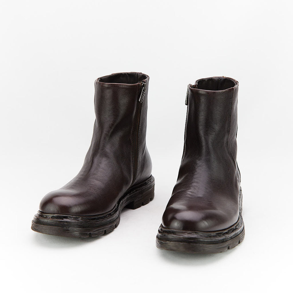 ZAWI TESTA DI MORO - Stivaletto Chelsea Uomo in Pelle di Bufalo - HUNDRED100® - HUNDRED100