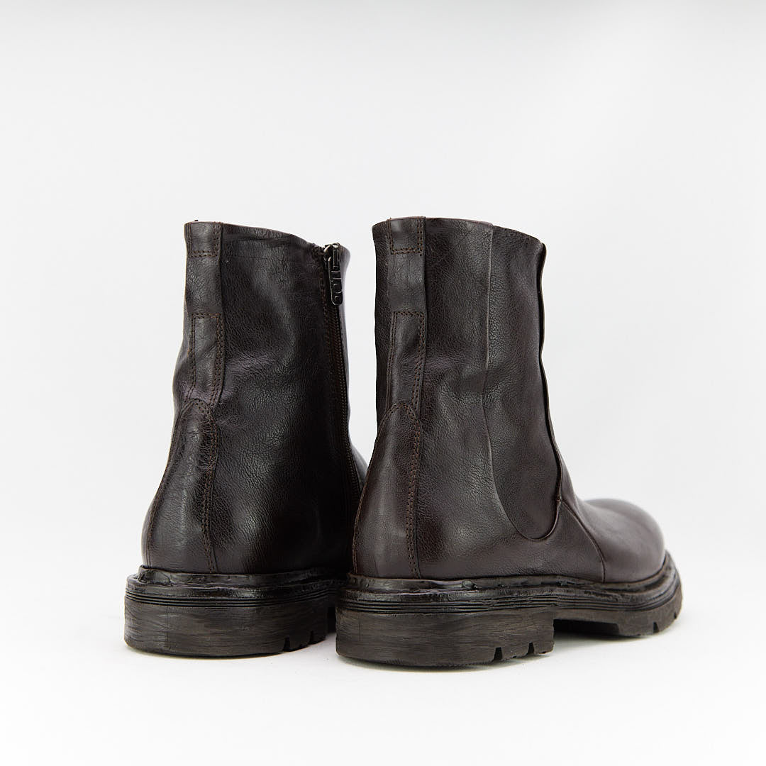 ZAWI TESTA DI MORO - Stivaletto Chelsea Uomo in Pelle di Bufalo - HUNDRED100® - HUNDRED100